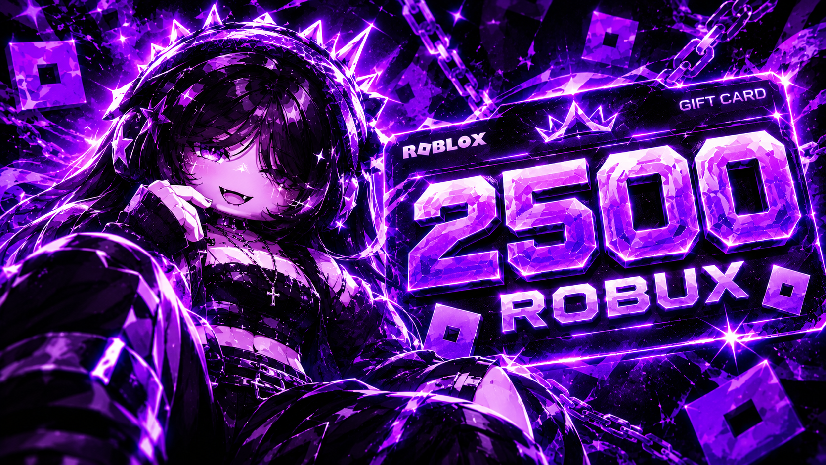 2500 Robux