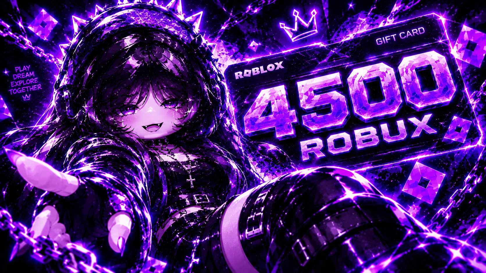 4500 Robux